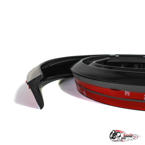 спойлер SAMURAI  универсальный черный глянец