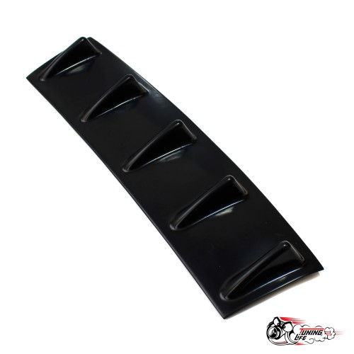 диффузор универсальный заднего бампера 5 плавников