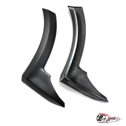 Накладки на передний бампер Веста Кросс Квазар