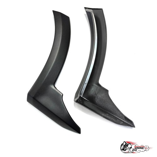 Накладки на передний бампер Веста Кросс Квазар