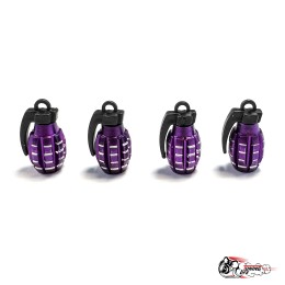 Ниппели (колпачки) гранаты фиолетовые