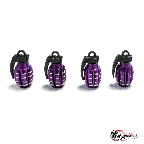 Ниппели (колпачки) гранаты фиолетовые