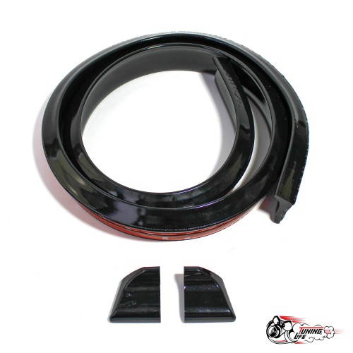 спойлер SAMURAI  универсальный черный глянец