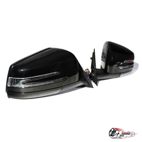 Зеркала 2107 AMG МЕХАНИКА c 2Х повторителем, подсветка + складывание + обогрев