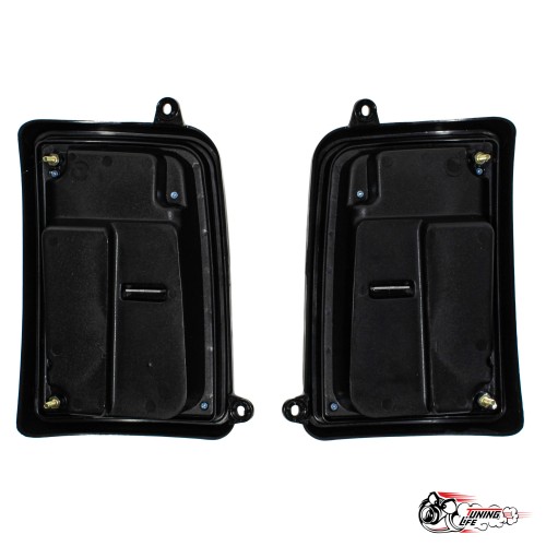 Фонари светодиодные Нива стиль РЕНЖ ровер NEW тонированные (LEDZILLA) B700-B