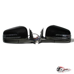Зеркала 2107 AMG МЕХАНИКА c 2Х повторителем, подсветка + складывание + обогрев