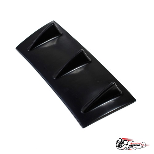 диффузор универсальный заднего бампера 3 плавника