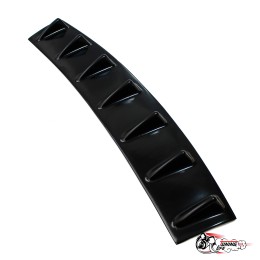 Диффузор универсальный заднего бампера 7 плавников