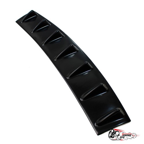 Диффузор универсальный заднего бампера 7 плавников