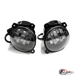 ПТФ LED Калина/Гранта/Ларгус двух режимные Желт,бел 70W (LEDZILLA)