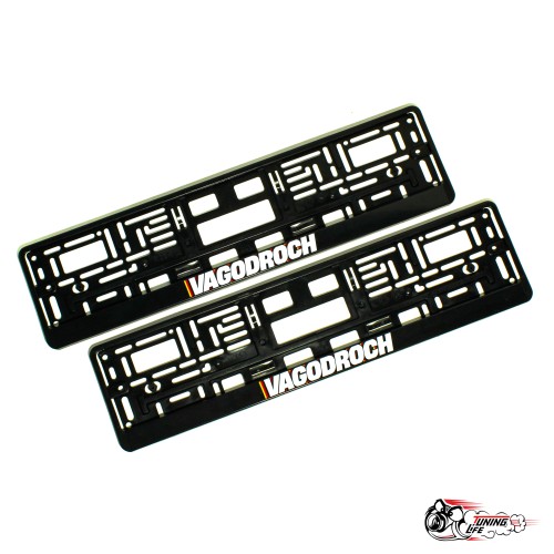 Рамки номерные ВАГОДРОЧ (АНГЛ)