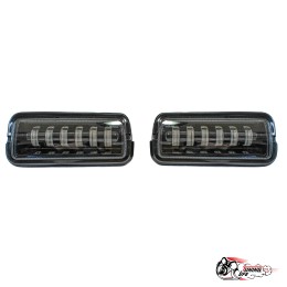 надфарники LED Нива (salman) ДХО + прожектор