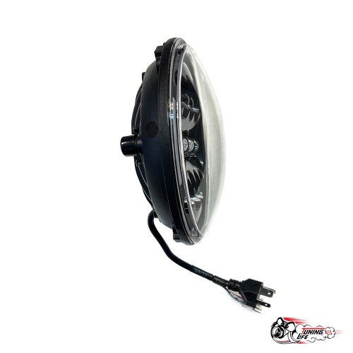 Фара светодиодная 7 дюймов Нива, 3 полосы 55W LED (LEDZILLA) G0071