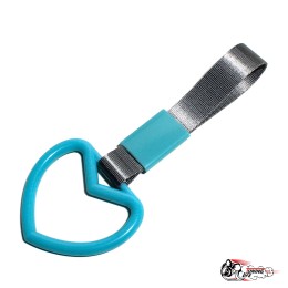 Цурикава голубое сердце, серая ткань