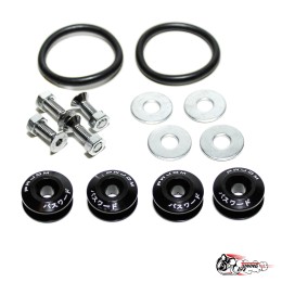 Крепления для обвесов JDM черные