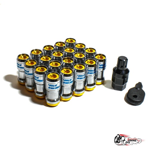 гайки Volks 1.25 золотые