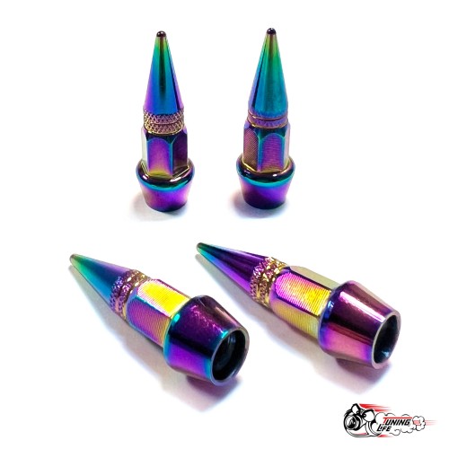 Ниппели (колпачки) BLOX шипы НЕОХРОМ