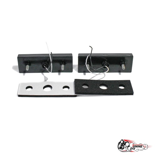 Повторители поворотов нива  КЛЮШКА + 3 ромба желтые G7027