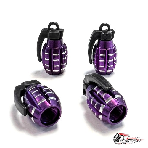 Ниппели (колпачки) гранаты фиолетовые