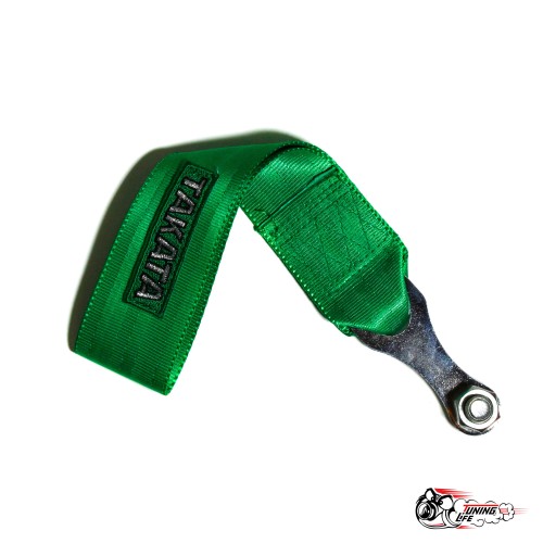 Стропа буксировочная зеленая ТАКАТА