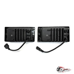 ПТФ LED 2110 - 2114 двух режимные Желт,бел 50W (LEDZILLA)