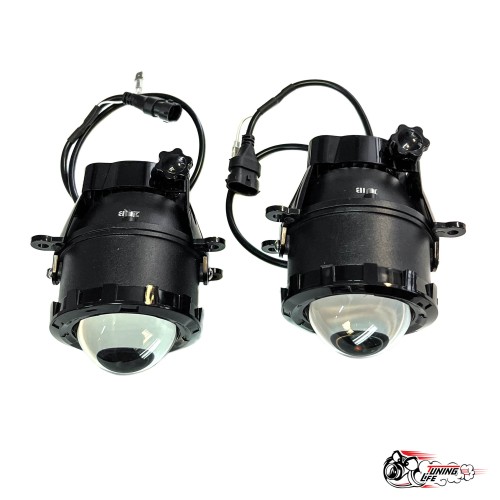 ПТФ LED Веста с линзой 40W (LEDZILLA) WD-025 2х режимные БЕЛЫЙ/ЖЕЛТЫЙ