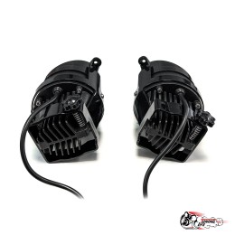 ПТФ LED Калина/Гранта/Ларгус с линзойт 40W (LEDZILLA) WD-085