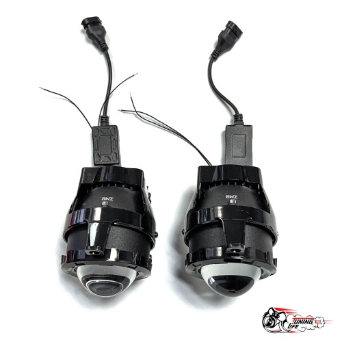 ПТФ LED Приора с линзой дальный/ближний (LEDZILLA) WD-021(PRO)