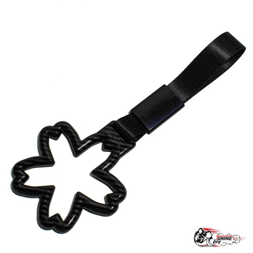 цурикава КАРБОНОВЫЙ цветок, черная ткань