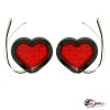 Поворотники Сердечки Красные