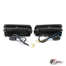 надфарники LED Нива (salman) ДХО + прожектор