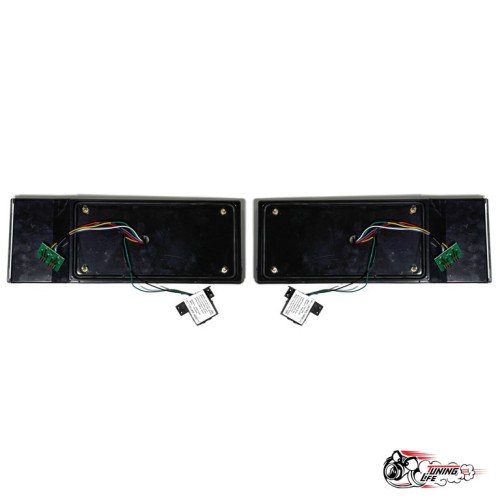 Фонари задние 2108 - 2114 X-образнае ПРОЗРАЧНЫЕ