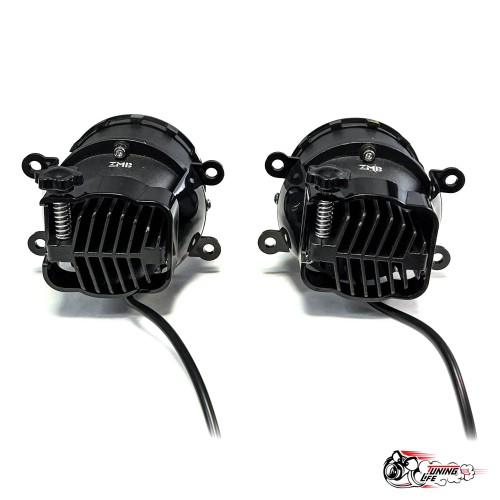 ПТФ LED Веста с линзой 40W (LEDZILLA) WD-025 2х режимные БЕЛЫЙ/ЖЕЛТЫЙ