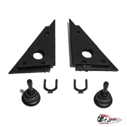 Зеркала 2107 AMG МЕХАНИКА c 1Х повторителем, подсветка + складывание + обогрев