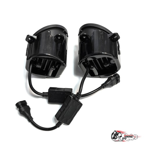 ПТФ LED Калина/Гранта/Ларгус двух режимные Желт,бел 70W (LEDZILLA)