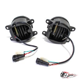 ПТФ LED Веста \\ гранта FL с ангельскими глазками (эконом)