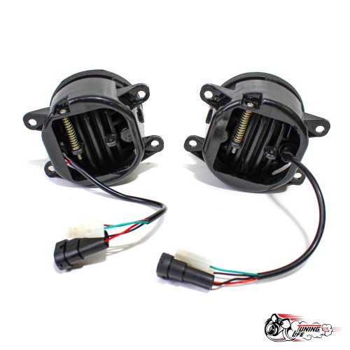 ПТФ LED Веста \\ гранта FL с ангельскими глазками (эконом)