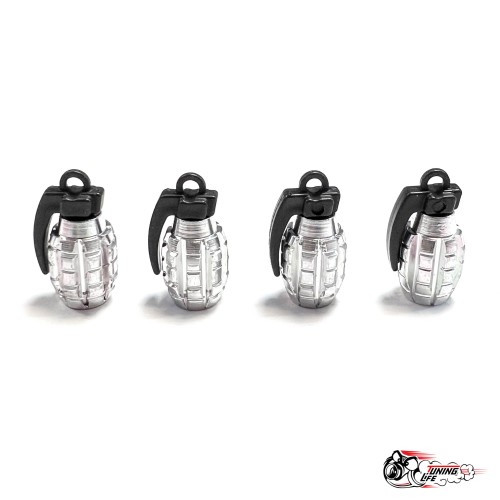 Ниппели (колпачки) гранаты серебро