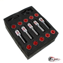 Болты колесные Volk Racing м12*1.5(Красные)