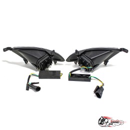 ПТФ LED Приора 2 (дешевые) двухрежимный