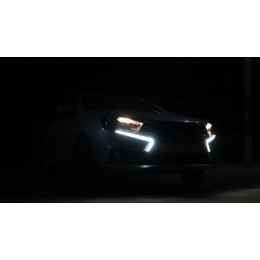 Ходовые огни с поворотниками Веста sal-man