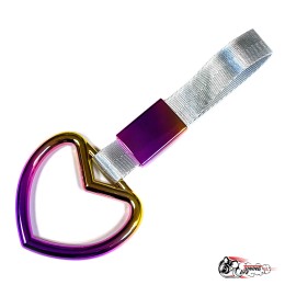 Цурикава радужное сердце серая ткань