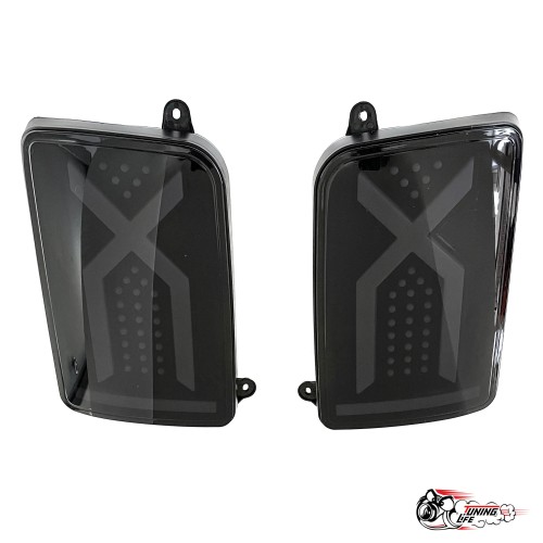 Фонари светодиодные Нива ИКСЫ тонированные (оригинал) B-300B