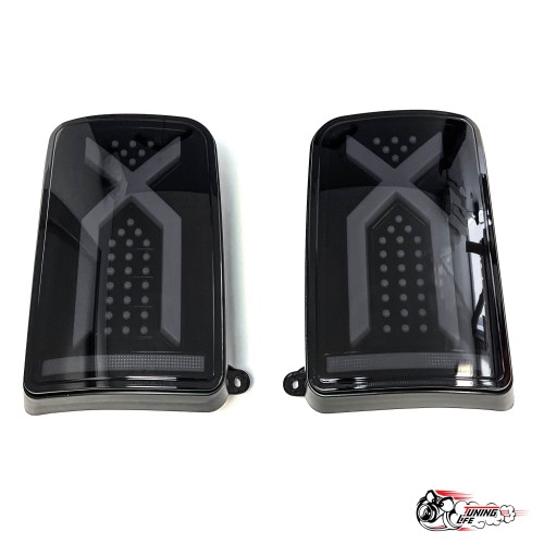 Фонари светодиодные Нива ИКСЫ тонированные (оригинал) B-300B