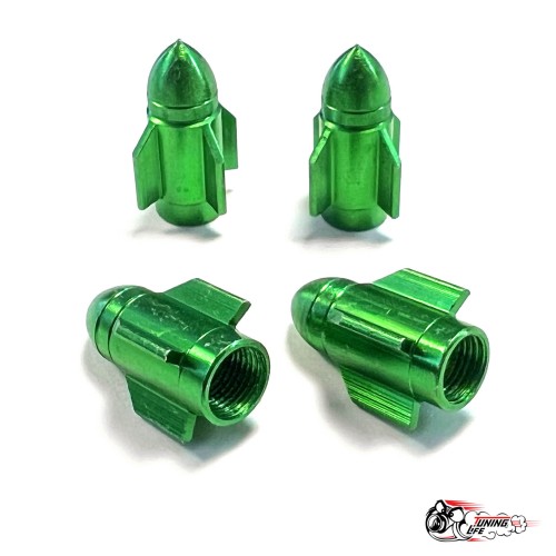 Ниппели (колпачки) ракеты зеленые