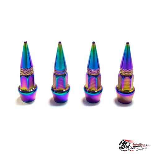 Ниппели (колпачки) BLOX шипы НЕОХРОМ