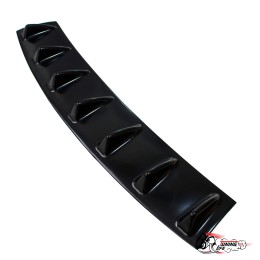 Диффузор универсальный заднего бампера 7 плавников