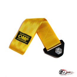 Стропа буксировочная желтая OMP
