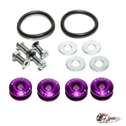 Крепления для обвесов JDM фиолетовые