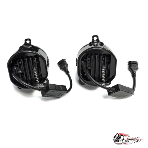 ПТФ LED Приора 2х режимные желт,бел. (LEDZILLA)